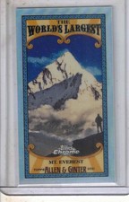 2021 TOPPS Allen Ginter Chrome baseball Mount Everest MINI World's Largest card