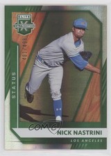 2021 Panini Elite Extra Edition Status Green 401/499 Nick Nastrini #131 nd3