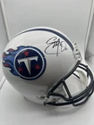 Eddie George Signed Helmet Replica Full Size Tennessee Titans PSA DNA COA