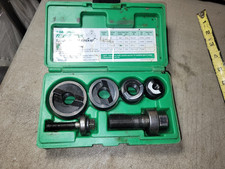 vintage Greenlee 7235BB Slug Buster Punch Set 1/2"-1 1/4" good used tools