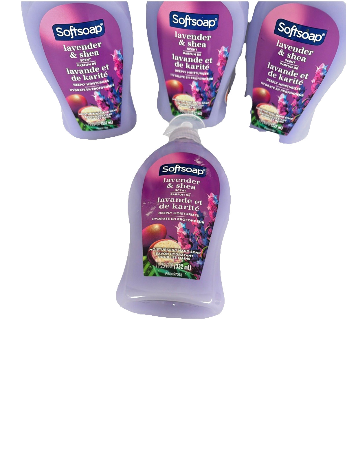 4 Pack Softsoap Lavender & Shea Moisturizing & Hydrating Hand Soap 11.25 oz New