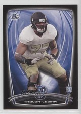 2014 Bowman Rookies Black Taylor Lewan #106 sm1