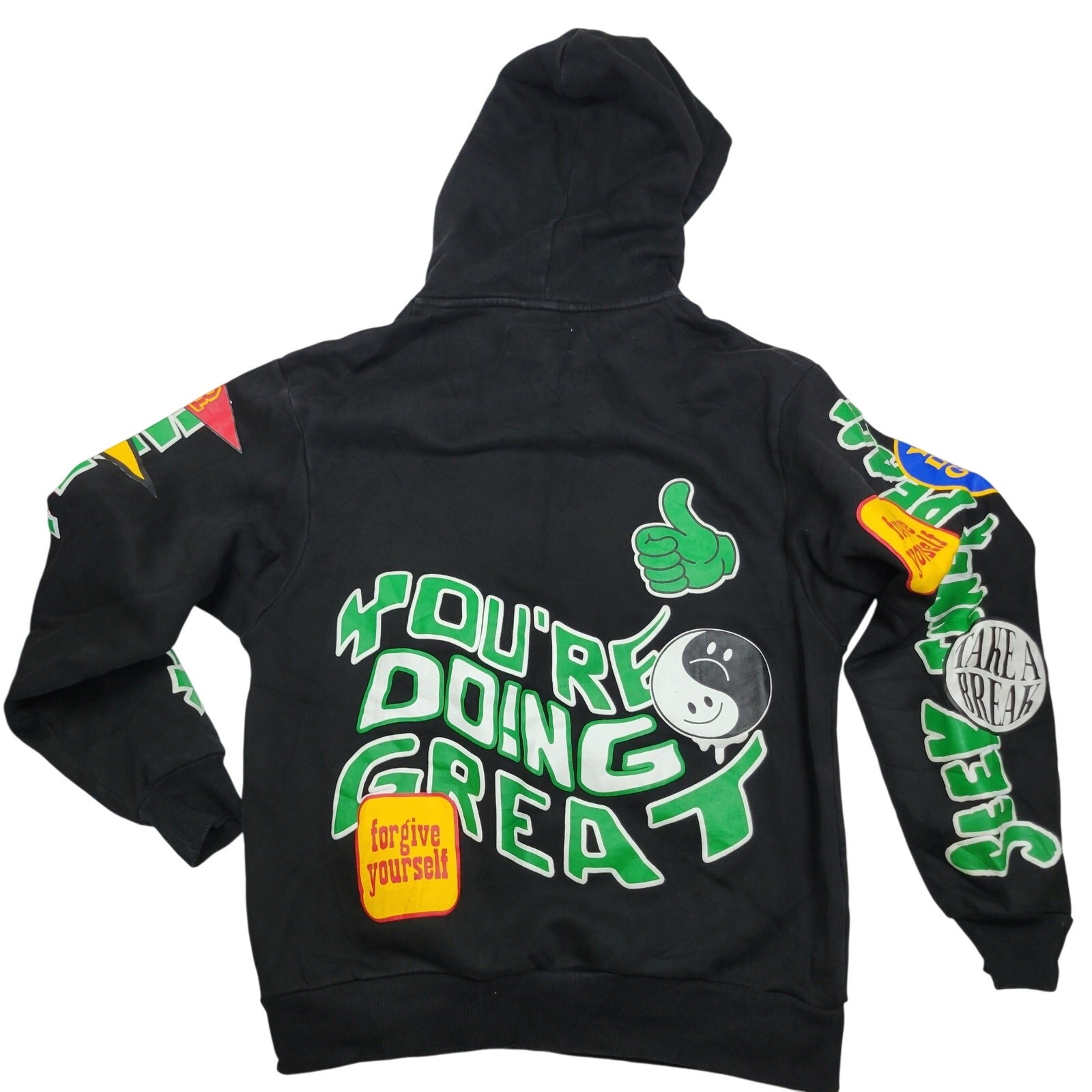 FIRST ROW Spring Break All Over Multi-patch Hoodi… - image 7