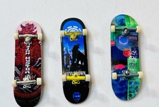 Tech Deck 3 Board Lot Including Nolan Huston & Levi Brown Boards