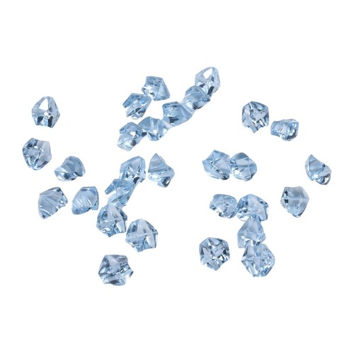 Acrylic Stones Gem Stone Ice Package Plastic Rocks Table 200 PCS 6*9mm - Picture 6 of 112