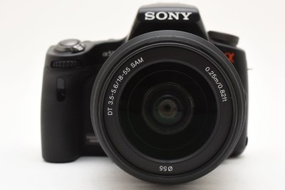 SONY Alpha A55 SLT-A55V 16.2MP DSLR Camera w/ DT 18-55mm F