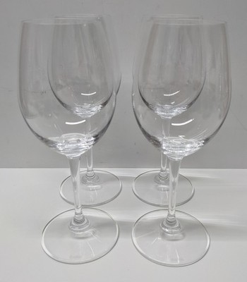 Set of 4 Riedel Vivant Water or Wine Goblet Glasses 8 1/8''