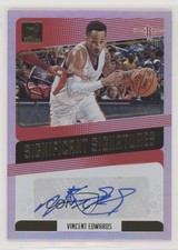 2018-19 Panini Donruss Significant Signatures Vincent Edwards #SS-VEW Auto 5m1