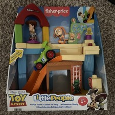 🔥Fisher Price Little People Toy Story Andy's Room Toddler Playset Disney Pixar