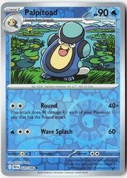 Palpitoad 020/086 Black Bolt Reverse Holo
