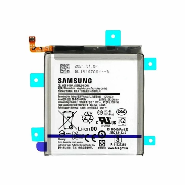 Original Samsung Galaxy S21 Ultra G998B Ersatz Li-Ion Akku Batterie EB-BG998ABY-image