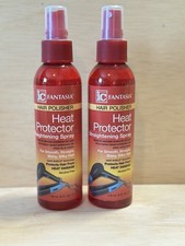 Lot 2-IC Fantasia Hair Polisher - Heat Protector Straightening Spray 6 fl oz Ea