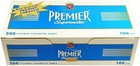 Premier Light Blue 100mm Cigarette Tubes – Full Case 50 Cartons / 10,000 Tubes