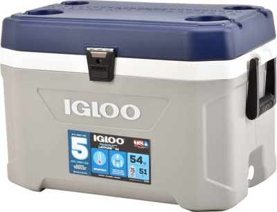 Igloo Maxcold 54 Khlbox, 51 Liter, Grau