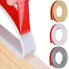 16.4ft U-Shape Edge Banding, Self Adhesive Rubber Edge Trim, TPE Flexible Fur...