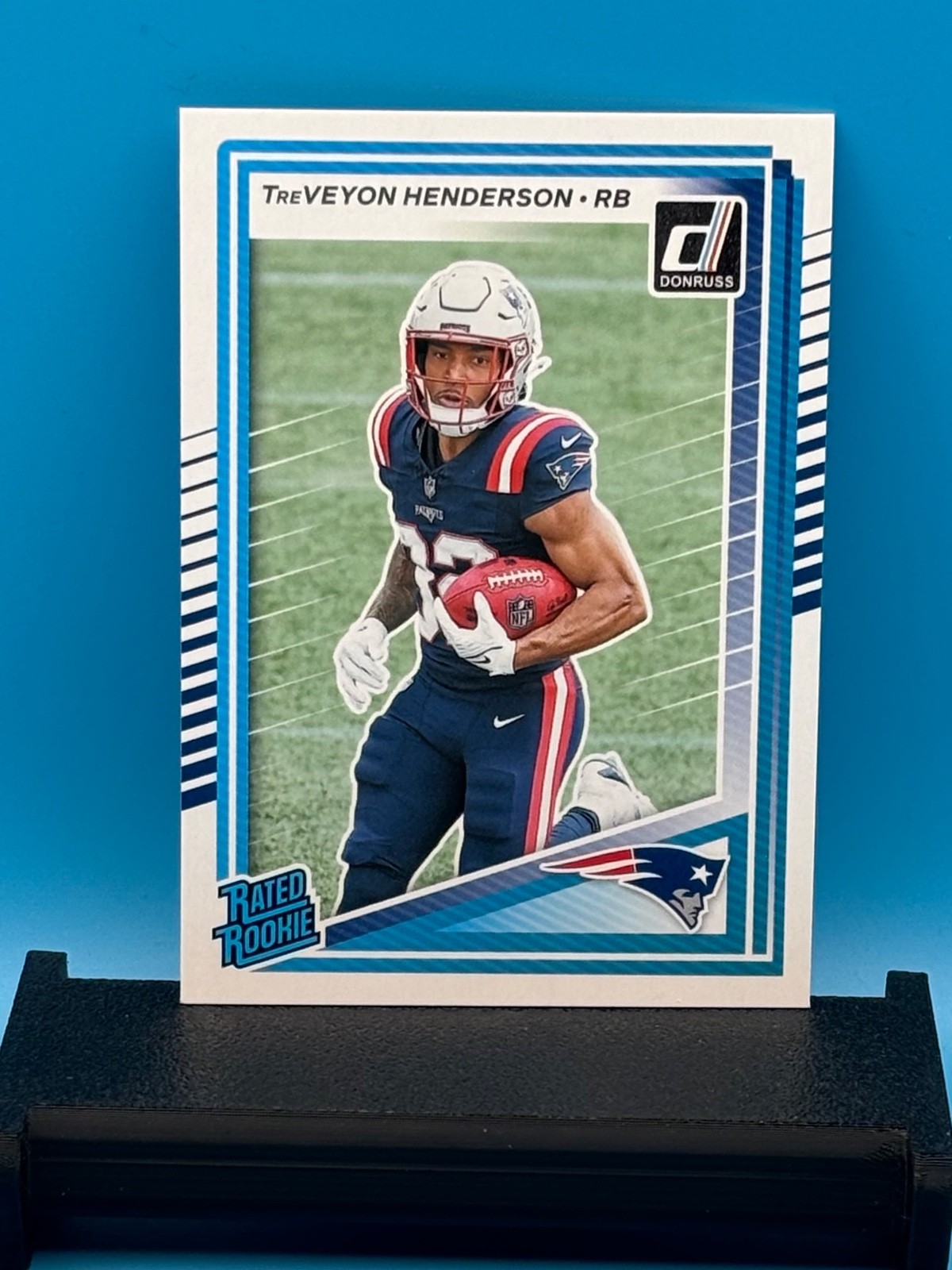 2025 Treveyon Henderson Donruss Rated Rookie New England Patriots