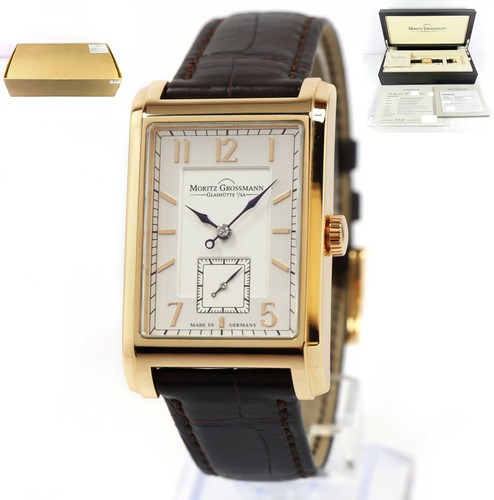 Moritz Grossmann Corner Stone Mg-002145 46.6X 29.5MM Silver 18K Rg Box Papers