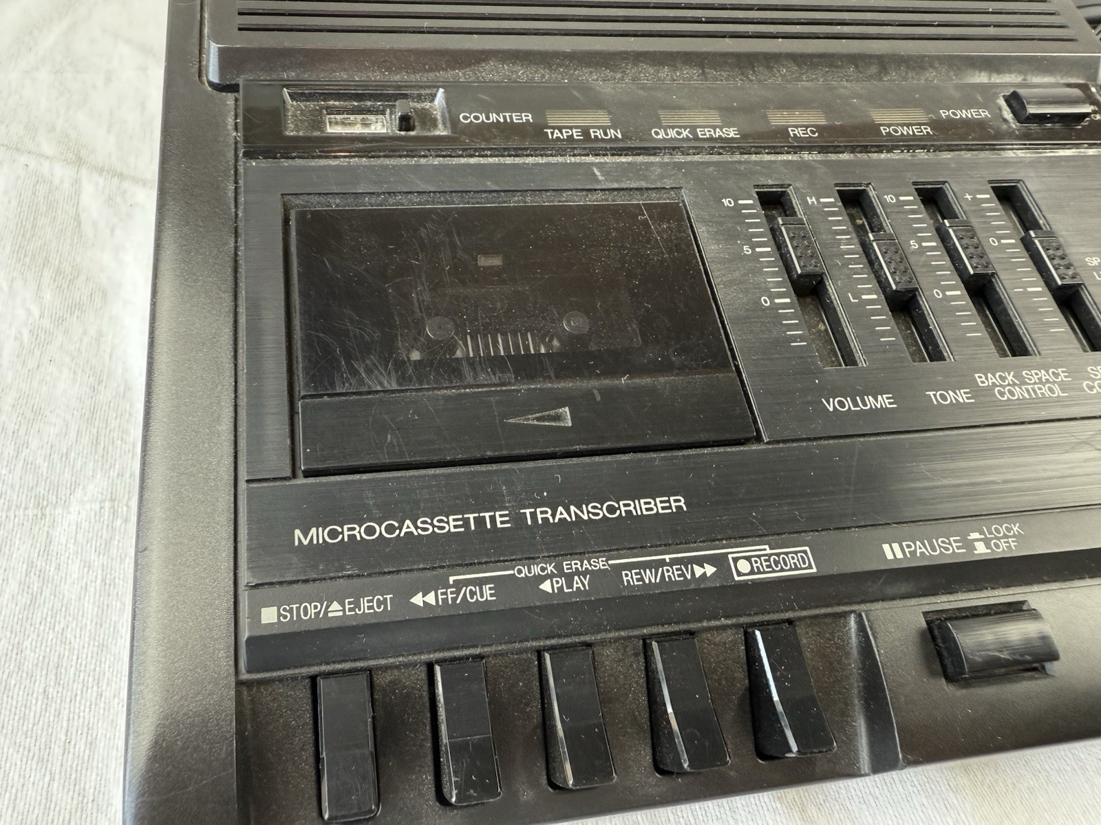 Panasonic RR-930 Black Microcassette Transcriber, TESTED