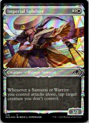 Imperial Subduer (Showcase) Foil #310 Kamigawa: Neon Dynasty
