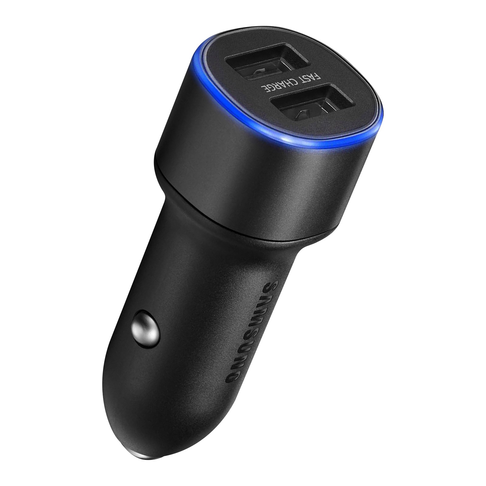 Chargeur voiture Samsung original noir 2 ports USB 2A pour smartphone