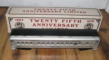 Williams Train TCA 25th Anniversary 2502 Pullman Buena Park Passenger Car Box