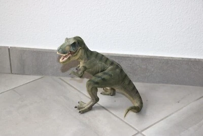 Dinosaures Tyrannosaurus Rex T-REX Tirannosaure Papo 55001 Vert Trex Dino - Photo 1/4