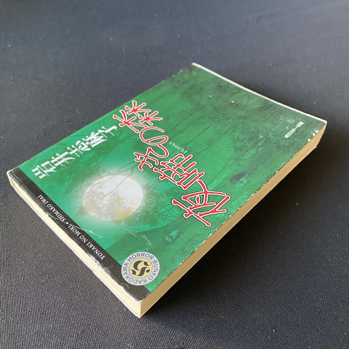 Japanese Novel Book Horror Yonaki no Mori Shimako Iwai 2004