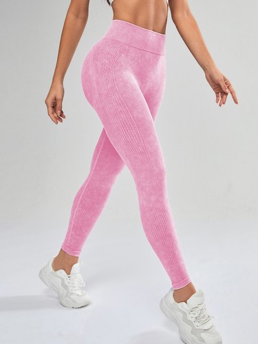 Womens Amplify Contour Workout Leggings Seamless Tummy Control Scrunch Gym Pants - Picture 13 of 40