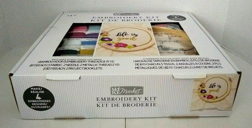 DIY Embroidery Kit by Make Market™ 4 Designs - Picture 2 of 3