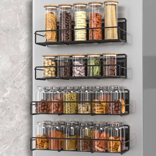4 Pcs Fridge Organizer Refrigerator Storage Rack