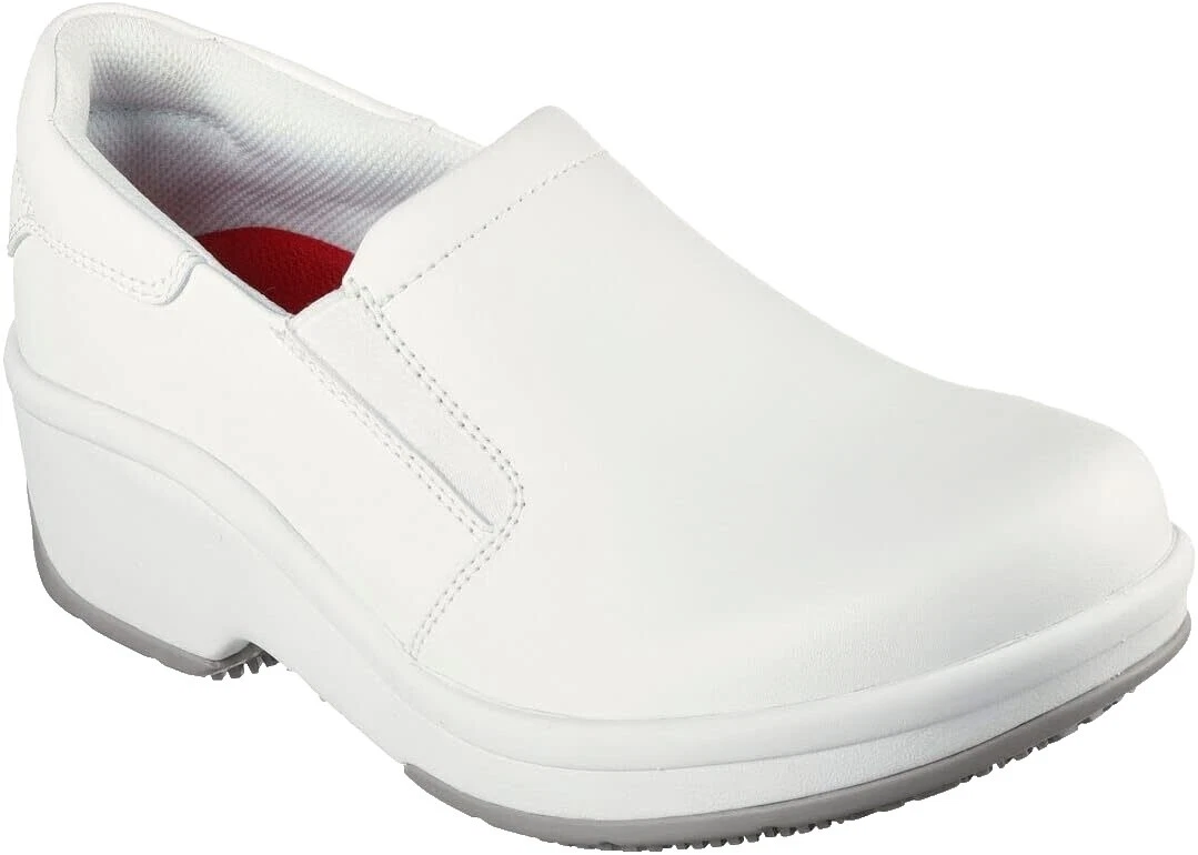 Ropa de Trabajo Zapatos Cómodos Sólido Blanco para Mujeres