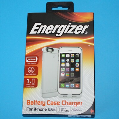 Energizer Smart Gold 2200mAh BatteryCase [Apple MFI zertifiziert] für iPhone 6 / 6S