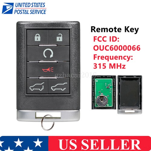 for 2008 2009 2010 2011 2012 2013 2014 Cadillac Escalade ESV Remote SUV Key Fob