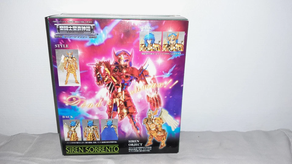 VIntage Saint Seiya Myth Cloth Sorrento version japonaise import japon bandai - Photo 2/2