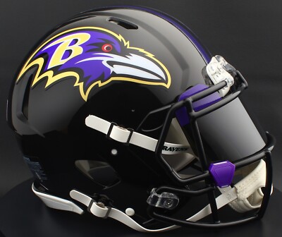 BALTIMORE RAVENS NFL Riddell SPEED Full Size Authentic Football Helmet
