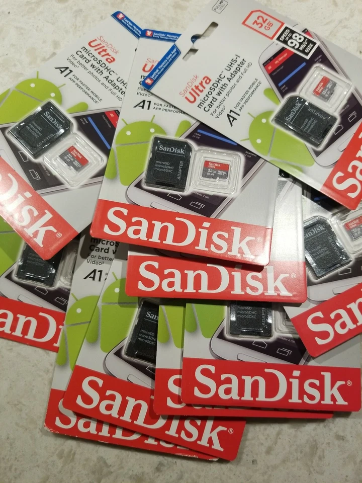 SanDisk Ultra 32GB Micro SD C10 SDHC SDXC Flash Memory TF Card - Image 3 of 3