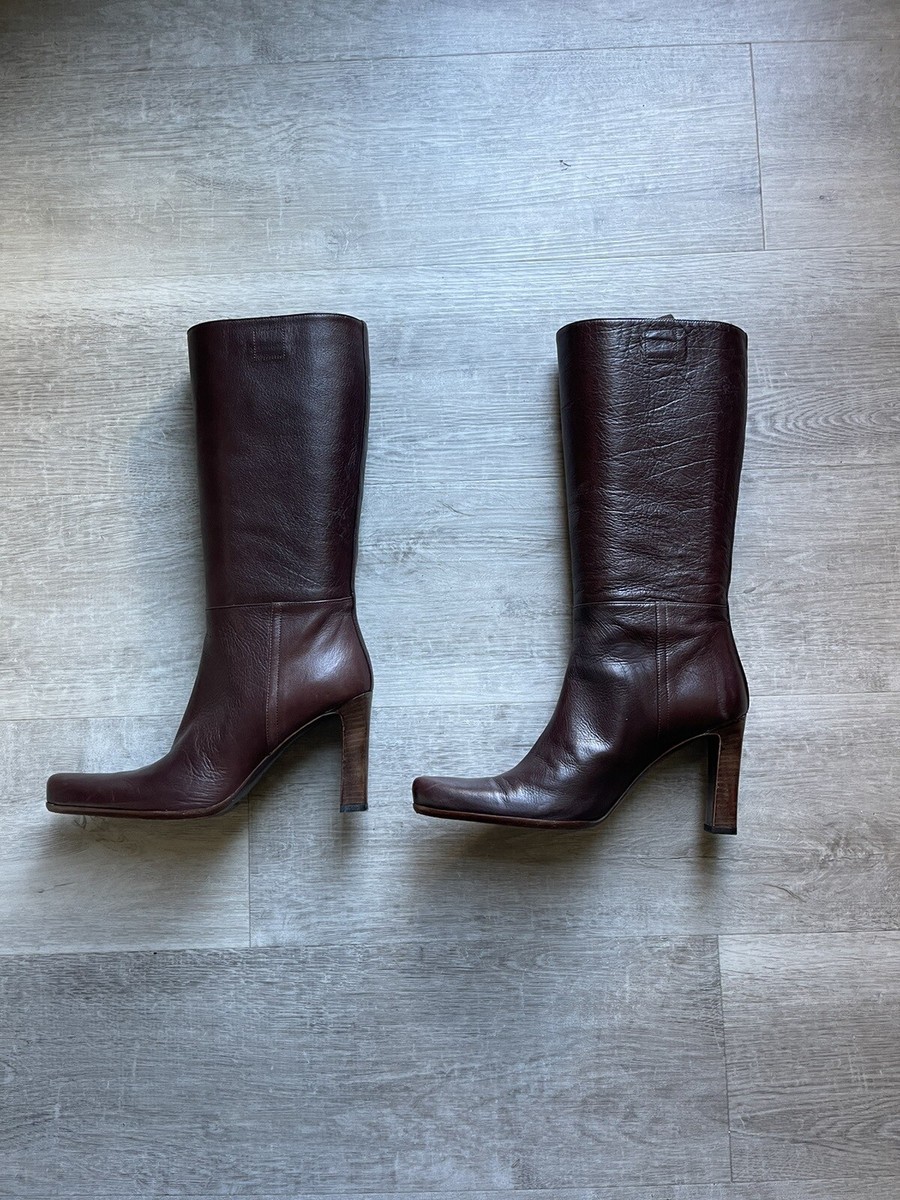 靴 MIU MIU Leather boots 37 Miu Miu Womens Boots Size 37 | eBay
