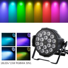300W RGBWA 5IN1 LED Par Light DMX Stage DJ Disco Party Light Wash PAR Lighting