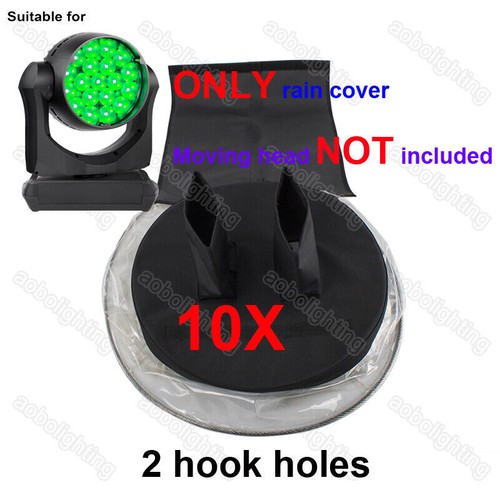 10x Weatherproof Stage Lighting Rain Cover for Martin MAC Aura Moving Head Light - Foto 1 di 4