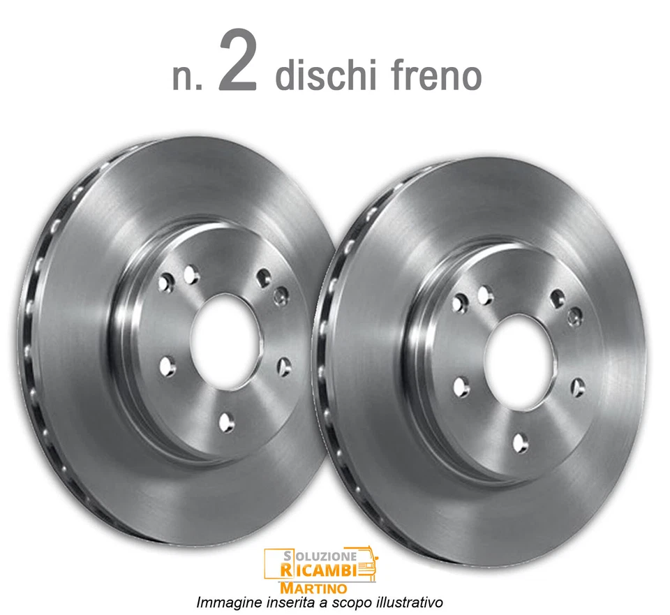 Kit Dischi e Pastiglie Freni POSTERIORI Lancia Delta III 1.6 88 KW 120 CV - Immagine 2 di 3