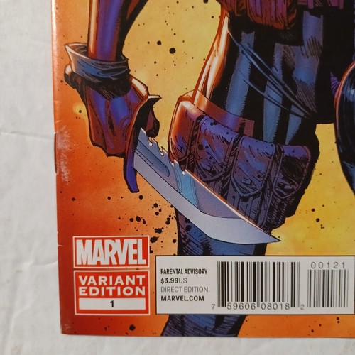 Deadpool vs X-Force #1 J Scott Campbell 1:50 Variant - Picture 5 of 10