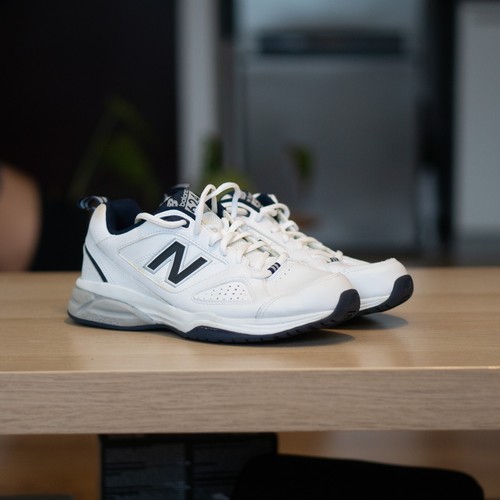 New Balance 624 Men's White Shoe Size 