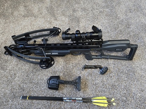 Tenpoint Viper S400 Crossbow W/ACUslide RangeMaster Pro Scope Graphite Grey