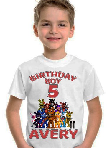 T Shirts Tshirts FNAF Party 
