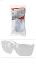 3M Over-the-Glass Safety Glasses Clear Lens Clear Frame 1 pc
