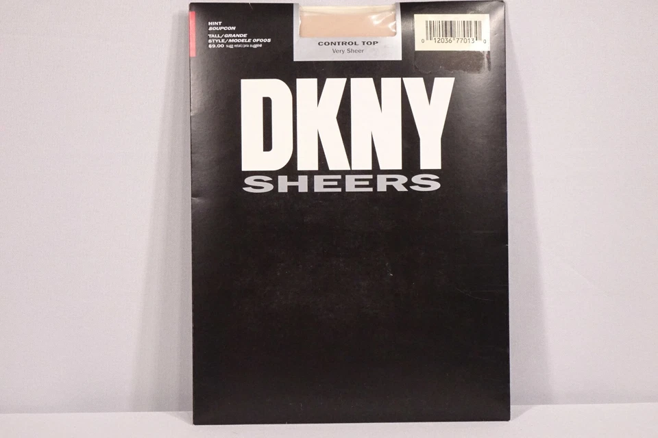 Pantimedias transparentes DKNY "Top de control muy transparente" / Color "Sugerencia" / Talla alta / Nuevas con etiquetas Foto 4 de 4