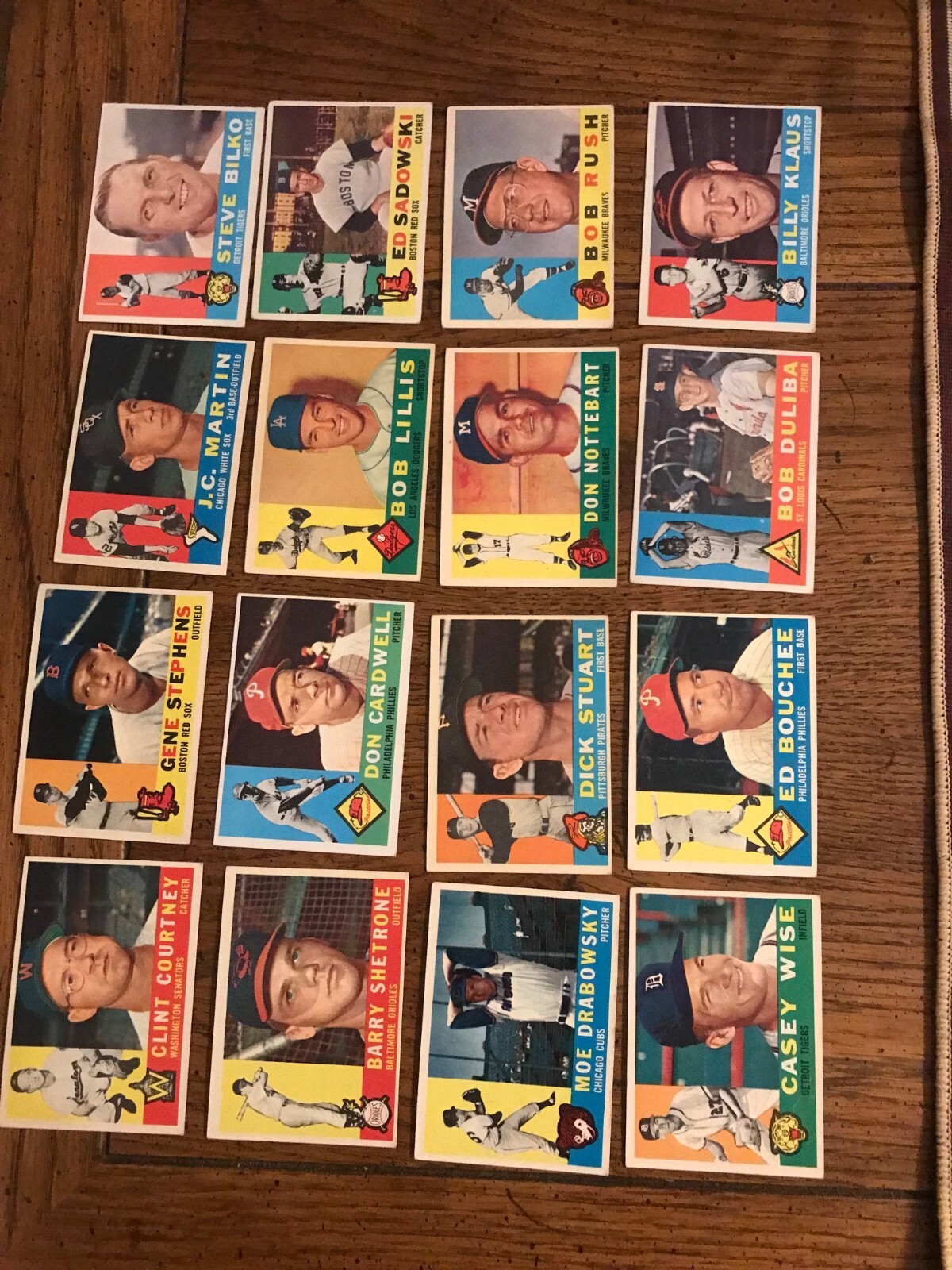 Bob Lillis 1960 Topps (Sale Is For Card In Title) (11,755)