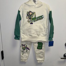 NWT Disney Toy Story Buzz Lightyear super soft pant set boys 4T