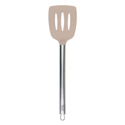 Tovolo Slotted Spatula Turner Heat Resistant Silicone & Stainless Steel Metal...