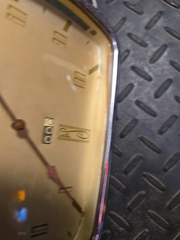 Velocímetro de flujo de aire Desoto 1935 Stewart Warner bonito Foto 4 de 4